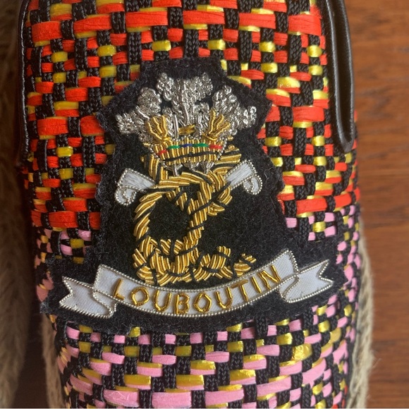 Christian Louboutin Espananou Cruise Multi Flat | Size 38 - Picture 8 of 15